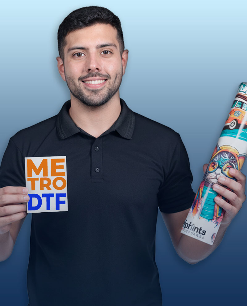 Impressão DTF por metro