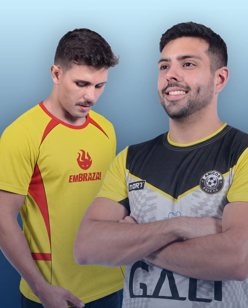 Uniforme esportivo em sublimação total